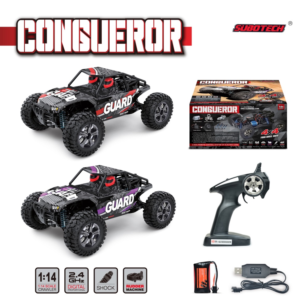 1:14 Rear Straight-Axle Off-Road Vehicle-XINGFEI - TOYS